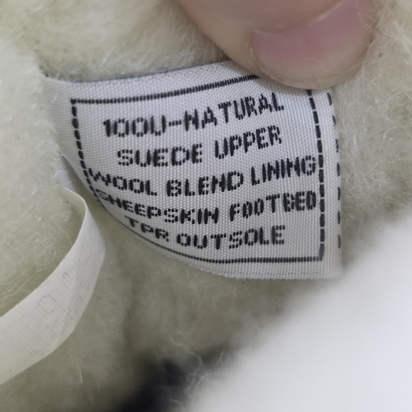 Bearpaw Unisex Brandy Brown Suede Shearling Lined Boots Size 6/7 NEW - Picture 13 of 13